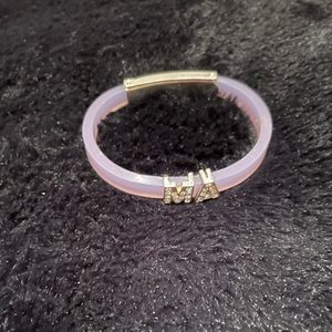 Y2K Purple Bracelet with Removable Charms